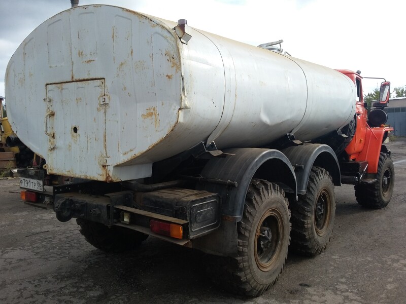 Автоцистерна-водовоз на шасси Урал-4320